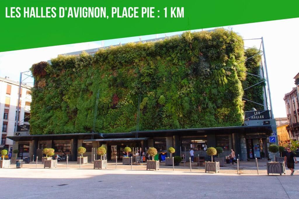 Apartamento Les Comtadins - Parking Gratuit - Balcon - Clim Aviñón Exterior foto